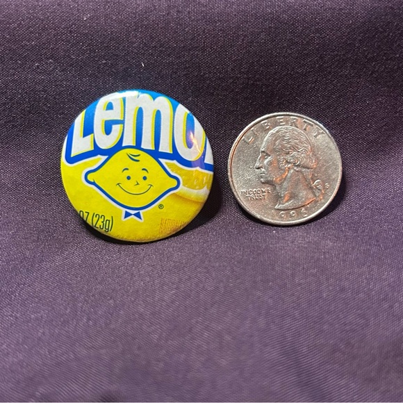 Lemonhead Candy - Handmade Button - Picture 2 of 6
